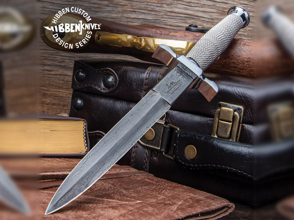 [United Cutlery] Gil Hibben Silver Shadow Damascus